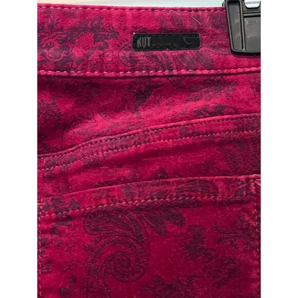 Kut from the Kloth pants, MIA toothpick skinny, Size 6, Dark red - Picture 8 of 8